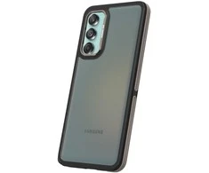 Telforceone Crystal Juodas dėklas, skirtas Samsung Galaxy M55 5G pilkas