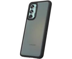 Telforceone Crystal Juodas dėklas, skirtas Samsung Galaxy M55 5G juodas