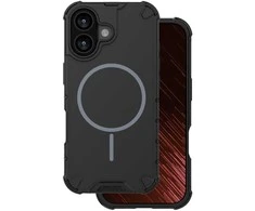 Dėklas Defender 2in1 Mag case for iPhone 17 6,3" juodas