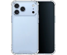 Dėklas Anti Shock 1,5 mm case for iPhone 17 6,3" / iPhone 18 6,3" transparent camera protection