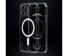 TFO "iPhone 16 Pro 6,3" apsauginis dėklas nuo smūgių 1,5 mm Mag, skirtas "iPhone 16 Pro 6,3" permatomai kameros apsaugai