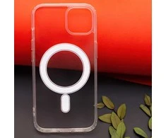 Setty "iPhone 16 Pro 6,3" apsauginis dėklas nuo smūgių 1,5 mm Mag, skirtas "iPhone 16 Pro 6,3" permatomai kameros apsaugai