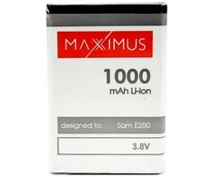 Dėklas BAT. MAXXIMUS SAM E250 1000 LION