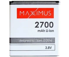 Dėklas Baterija Maxximus MAŠIMUS J3 2016 2700mAh EB- BG530BBC