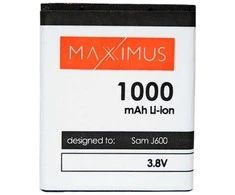BAT. MAXXIMUS SAM J600 1000 LIONM600/S8300/C3050/B3310/S7350