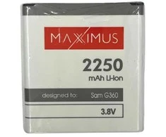 Dėklas Maxximus baterija Maxximus baterija SAMSUNG G360 2250m A