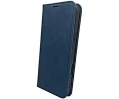 Dėklas Blue Smart Suede case for iPhone 17 Pro 6,3" / iPhone 18 Pro 6,3" navy mėlynas