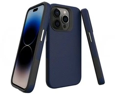 Mėlynas „Vmax Triangle“ dėklas, skirtas „iPhone 16 Pro“, tamsiai mėlynas