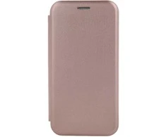 Telforceone Telefono dėklas knygelė Smart Diva, skirtas iPhone 16 Plus 6,7 rožinio aukso spalvos