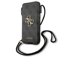 Guess krepšys 6,7" 4G Metal Logo (Guhcp12l4gpsgr) pilkos spalvos