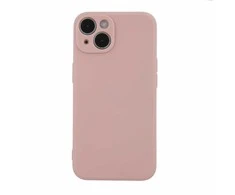 Telforceone Matt TPU dėklas, skirtas Samsung Galaxy S23 FE šviesiai rožinis