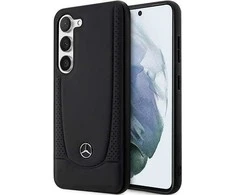 Mercedes MEHCS23FEARMBK S23 FE S711 juodos spalvos kietas dėklas Leather Urban