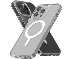 Dėklas Mercury Magsafe Jelhard iPhone 15 Pro Max 6,7" transparent