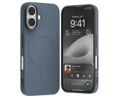 Mercury MagSafe Semi-Silikoninis Apple iPhone 16 Pro Max 6,9" dėklas telefonui mėlynos spalvos