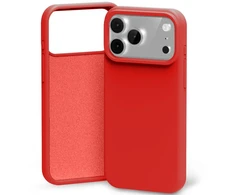 Dėklas Mercury Silicone do iPhone 17 Pro Max / 18 Pro Max raudona