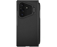Nillkin CamShield Prop Magnetic Pen Slot (skaidrus Lens) dėklas skirtas Samsung Galaxy Z Fold 8 Ultra juodos spalvos