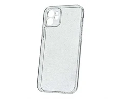 Telforceone Apsauginis dėklas su blizgučiais Shine, skirtas iPhone 16 Pro Max 6,9 permatomas
