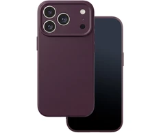 Dėklas Silicon case for iPhone 17 Pro Max 6,9" / 18 Pro Max 6,9" dark cherry