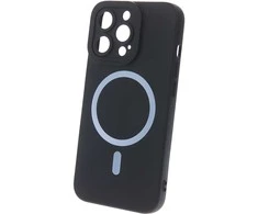 Telforceone Silikoninis magnetinis dėklas, skirtas iPhone 16 Plus 6,7 juodos spalvos