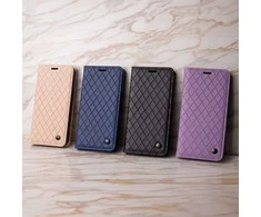 TFO „Smart Caro“ dėklas, skirtas Xiaomi Redmi 14C 4G / 14C 5G / Redmi A4 / POCO C75, tamsiai mėlynas