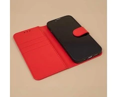 TFO Telforceone Smart Classic dėklas, skirtas Xiaomi Redmi 14C 4G/ 14C 5G / Redmi A4 / POCO C75 raudonas