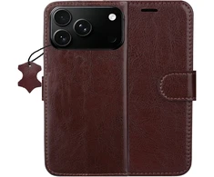 TFO Smart Luxe odininis dėklas, skirtas iPhone 17 Pro 6,3" / 18 Pro 6,3", ruda