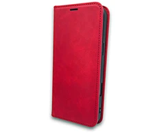 Dėklas Smart Suede case for iPhone 17 Pro 6,3" / iPhone 18 Pro 6,3" red