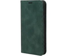 Dėklas Smart Suede case for iPhone 17 Pro 6,3" / iPhone 18 Pro 6,3" žalias