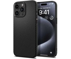 Dėklas SPIGEN LIQUID AIR IPHONE 15 PRO Juodas