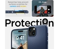 Spigen Mag Armor (MagFit) dėklas skirtas Apple iPhone 15 Plus, spalva - Matte Black