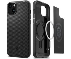 Spigen Mag Armor (MagFit) dėklas skirtas Apple iPhone 15 , spalva - Matte Black