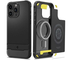 Dėklas SPIGEN RUGGED ARMOR MAGSAFE IPHONE 15 PRO MATTE Juodas