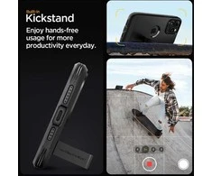 Spigen Tough Armor (MagFit) dėklas skirtas Apple iPhone 15 Pro Max, spalva - Juoda