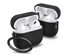 Spigen URBAN FIT Apple AIRPODS PRO 1/2 dėklas ausinėms juodos spalvos