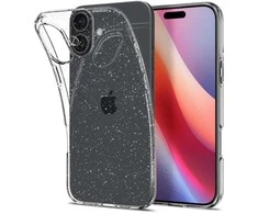 Apple iPhone 16 Spigen Liquid Crystal Glitter Crystal dėklas telefonui skaidrus