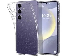 Spigen Liquid Crystal dėklas skirtas Samsung Galaxy S24 – skaidrus Glitter