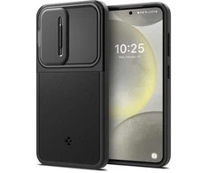 Samsung Galaxy S24 Spigen Optik Armor dėklas telefonui juodos spalvos