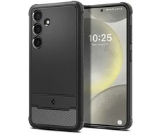 Samsung Galaxy S24 Spigen Rugged Armor Matte dėklas telefonui juodos spalvos
