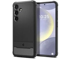 Samsung Galaxy S24 Plus Spigen Rugged Armor Matte dėklas telefonui juodos spalvos