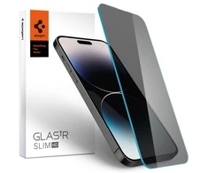 Apsauginis stiklas Spigen Glass tR Slim HD 1 Pack Anti Glare/Privacy Transparency Sensor Protection - iPhone 14 Pro