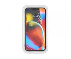 SPIGEN ALM GLASS FC 2-PACK IPHONE 13/13 PRO Juodas