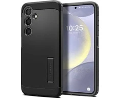 Samsung Galaxy S24 Plus Spigen Tough Armor dėklas telefonui juodos spalvos