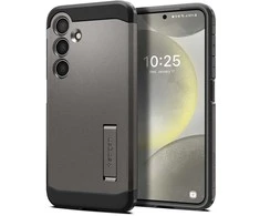 Spigen Tough Armor dėklas, skirtas Samsung Galaxy S24 gunmetal