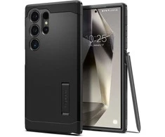 Samsung Galaxy S24 Ultra Spigen Tough Armor dėklas telefonui juodos spalvos
