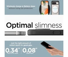 Spigen Ultra Hybrid – dėklas skirtas Google Pixel 9 / 9 Pro Matte Juodas
