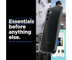 Spigen Ultra Hybrid dėklas skirtas Samsung Galaxy A15 5G, spalva - Crystal Clear