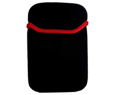 TFO Telforceone Dėklas neoprano tabletei 7" juoda-raudona