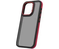 TFO Telforceone Crystal Juodas dėklas, skirtas Xiaomi Redmi Note 14 5G (Global) raudonas