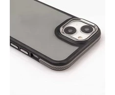 Spigen Telforceone Crystal Juodas dėklas, skirtas Samsung Galaxy S25 Plus pilkas