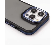 TFO Telforceone Crystal Juodas dėklas, skirtas Xiaomi Redmi Note 14 5G (Global) mėlynas